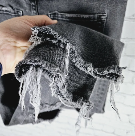 BDG UO URBAN OUTFITTERS | crop twig high rise skinny distressed frayed hem jeans - Picture 6 of 10